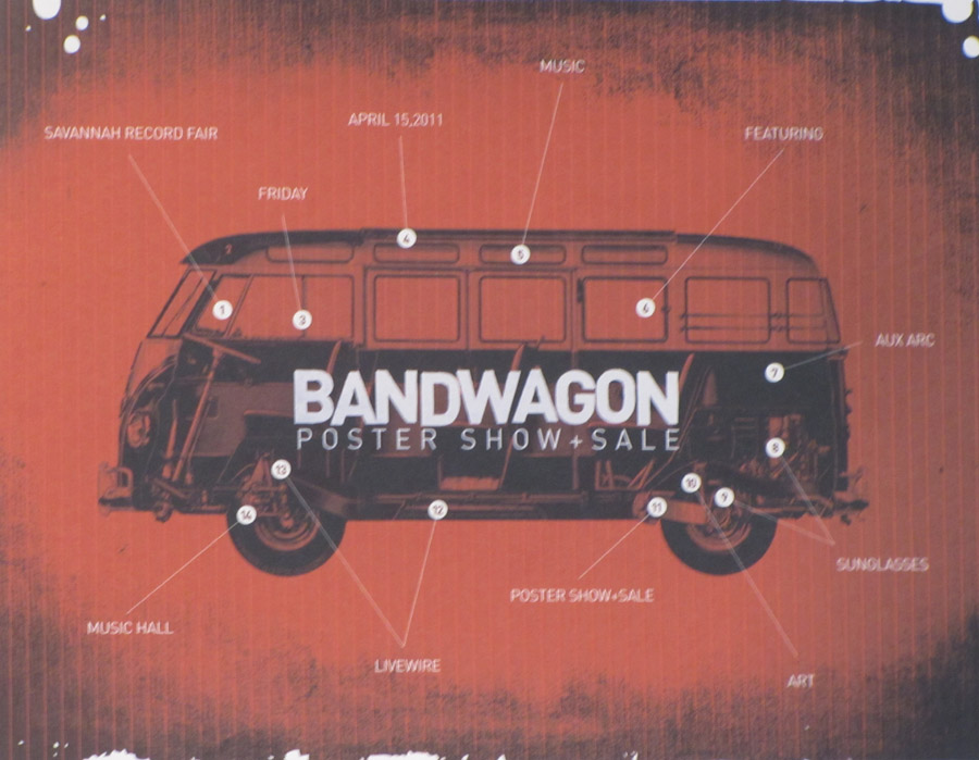 Band Wagon sign
