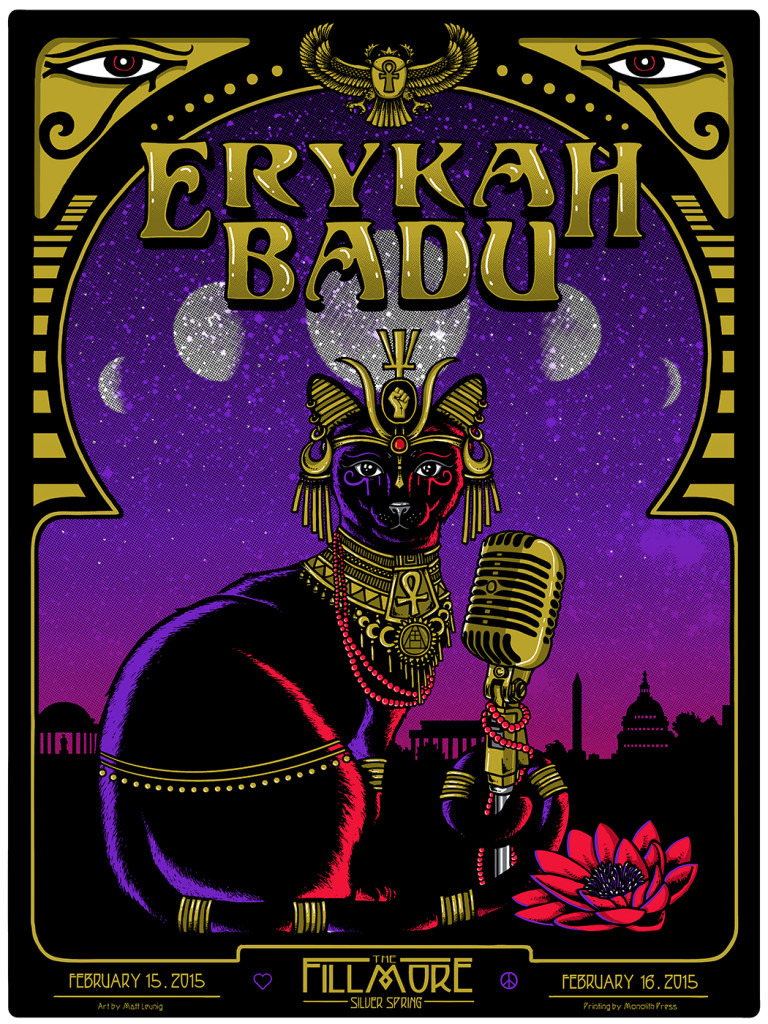 Erykah Badu - Fillmore Silver Spring - Feb 15 & 16, 2015