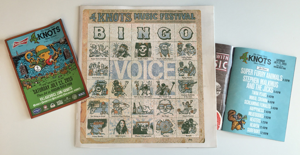Village Voice cover & 4Knots insert